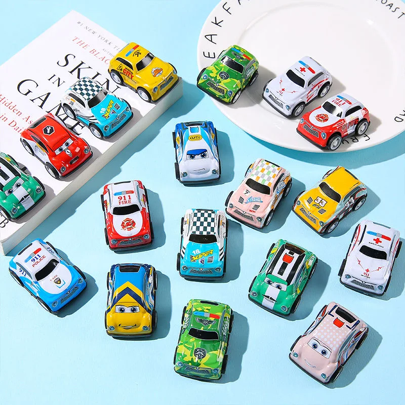 Set of 20 Miniature Alloy Racing Cars - Toy Collection
