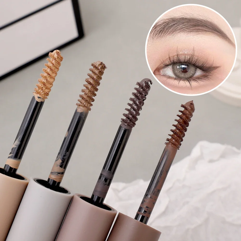 Waterproof Natural Liquid Dyeing Eyebrow Cream Long Lasting Black Brown Tint Eyebrow Beauty Mascara Eyebrows Makeup Cosmetics 3