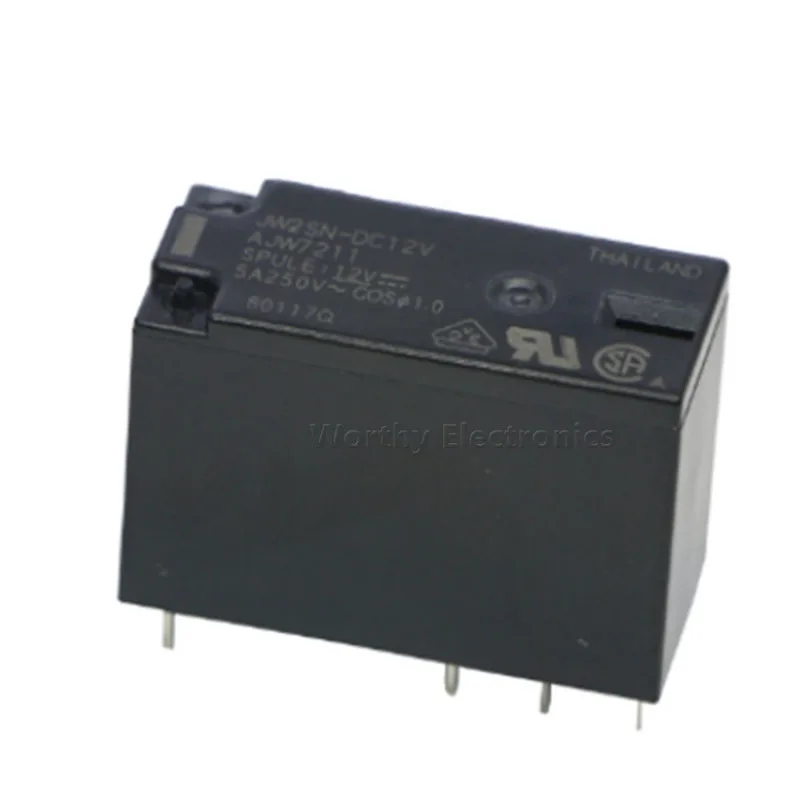 

Бесплатная доставка 10 шт./лот JW2SN-DC12V DC5V DC24V JW1FSN реле 8PIN5A 250VAC