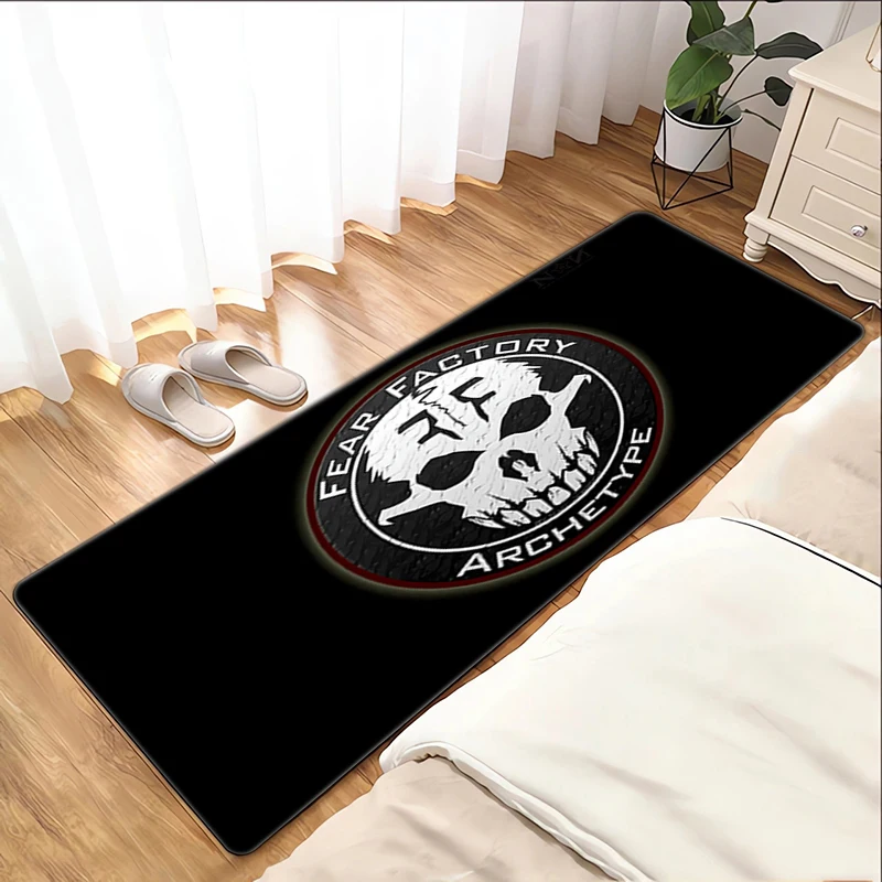 

Door Mat Fear-Factory Super Absorbent Bathroom Rug Bedrooom Carpet for Kitchen Room Mats Balcony Foot Doormat Entrance Bath Mats