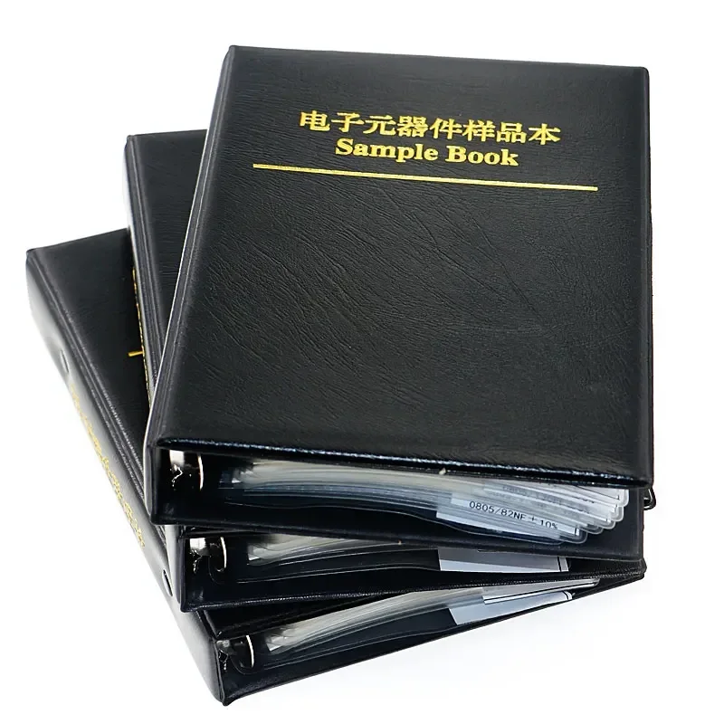 Smd Resistor Smd Chip Resistor Smd Component Sample Book 0402 0603 0805 1206 2512 SMD SMT Chip Resistor Assort Kit 0R-20M Smd DIY Sample Book