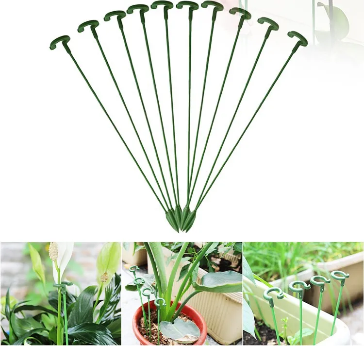 

Good Quality Plastic Plant Supports Flower Stand Reusable Protection Fixing Tool Gardening Supplies For Vegetable Holder Bracket
