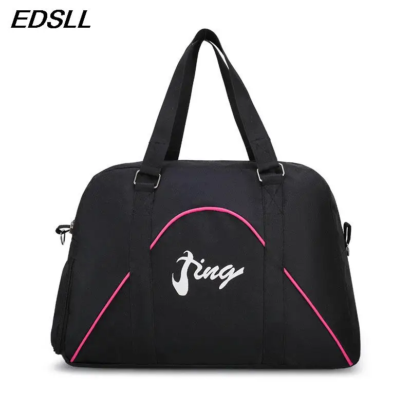 

Adult Luggage Bag Women's Dance Bag Fitness Yoga Durable Handbag Women's Latin Ballet Shoes Dress Large Pocket Storage Bag