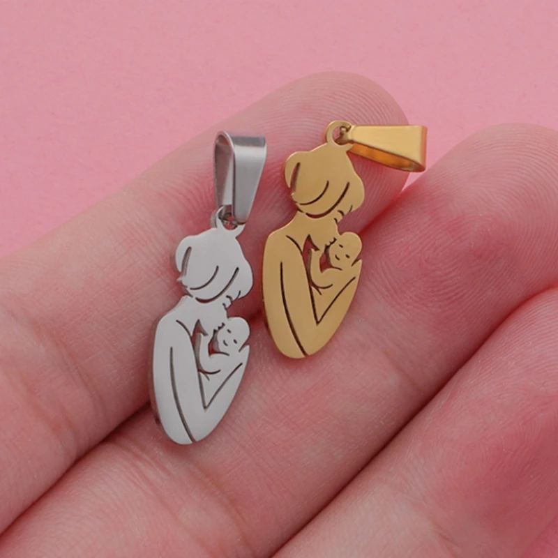 Italian Charm Links For Bracelets - Stainless Steel Mother's Day Charms 9mm