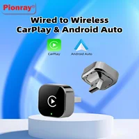 Pionray 2in1 Wireless CarPlay Dongle Wireless Android Auto Adapter AI Smart Box Car Intelligent Systems For CarWith Wired tv box - Image 6