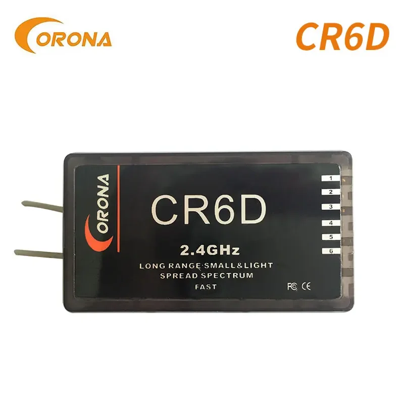 รูปสินค้า ตัวรับสัญญาณ 2.4GHz สำหรับเครื่องบินร่อน 8CH (V2 DSSS)