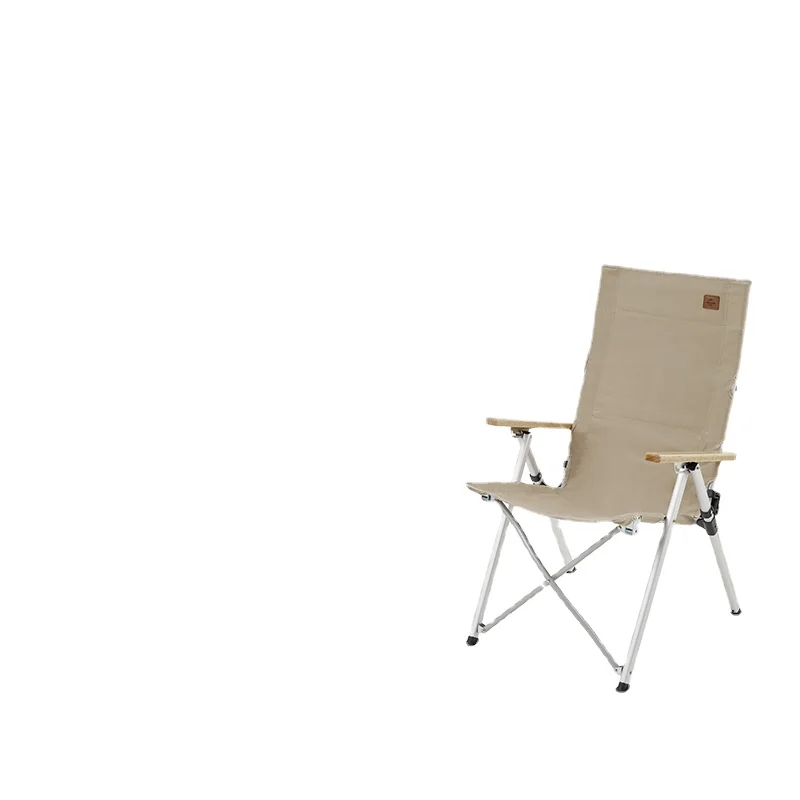 

YY Outdoor Portable Deck Chair Camping Lunch Break Fishing Chair Aluminum Alloy