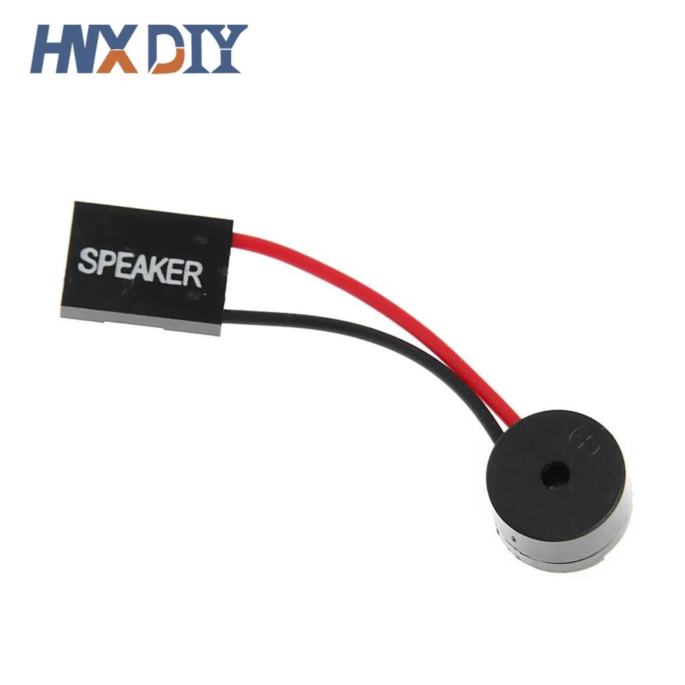 10pcs Mini Plug Speaker For PC Interanal BIOS Computer Motherboard Speaker Mini Onboard Case Buzzer Board Beep Alarm Speaker Kit