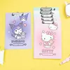 Sanrio A4 Hello Kitty File Clipboard Folder Board Cinnamoroll Kuromi Multifunctional Students office Writing Board Clip Folder 5