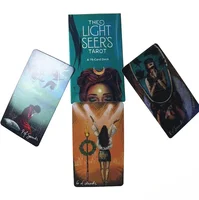 The Light Seers Tarot Desk Card Oracle Divination Game Deck Party Astrology Cards Oracle Cards Game for Women Girl Tarot Cards 2