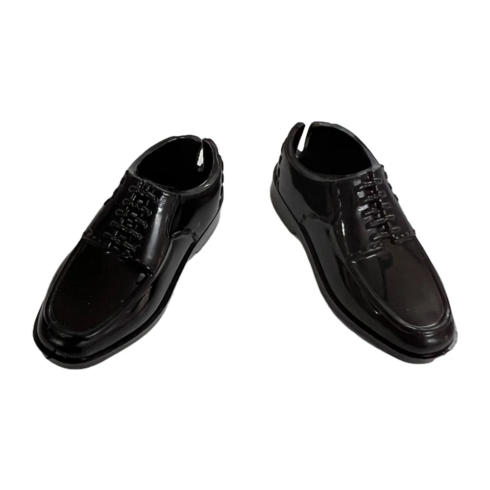 Nk 1 Paio Di Scarpe Nere Prince For Ken Doll 1/6 Accessori Per Bambole Maschili Scarpe Da Lavoro Per Barbie Boyfriend Ken Doll