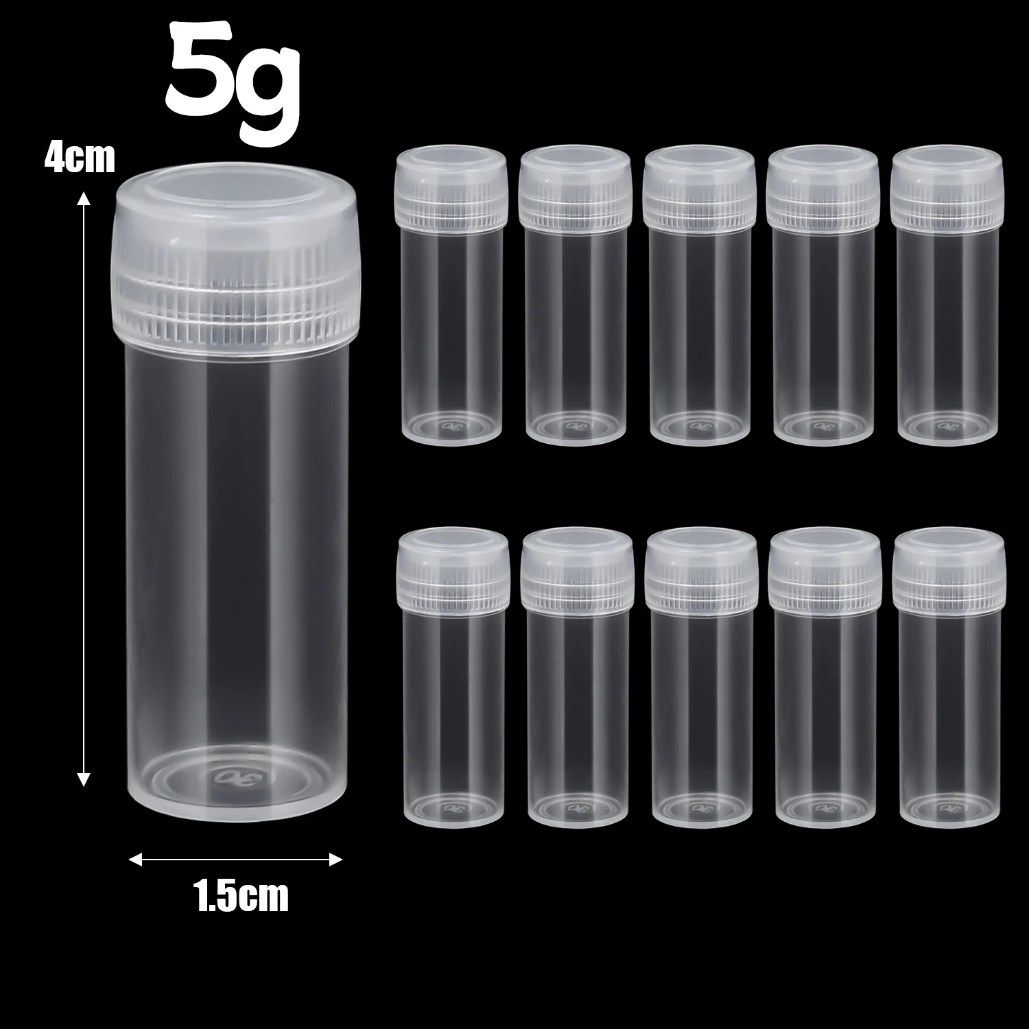 Versatile Plastic Sample Container