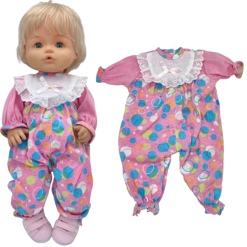 for 38 Cm Nenuco Doll Clothes Green Shirt Jeans Short Pants Ropa Y Su Hermanita Reborn Baby Dolls Outfits