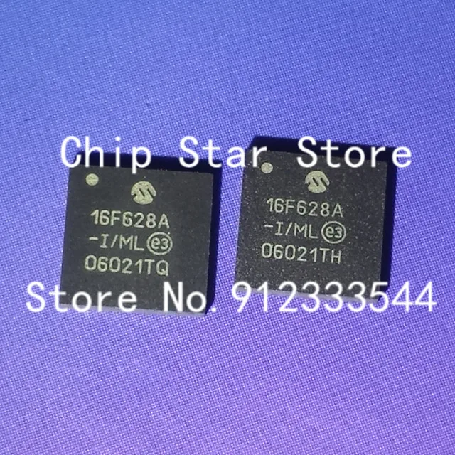 

5-50 шт. Φ/ML PIC16F628AT PIC16F628A QFN28 100% новый и оригинальный