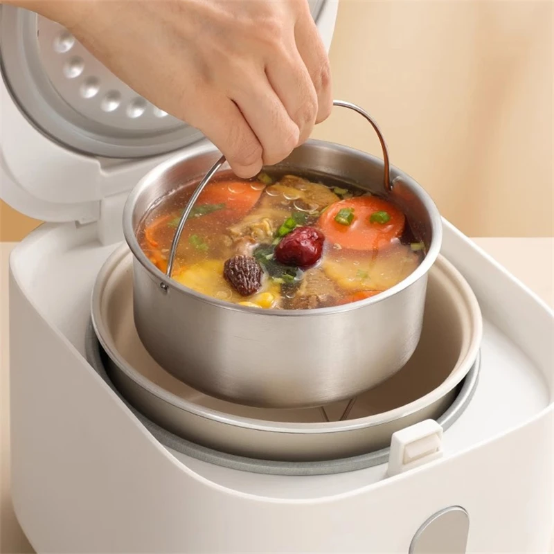 304 Stainless Steel Mini Food Steamer Basket Pressure Cooker