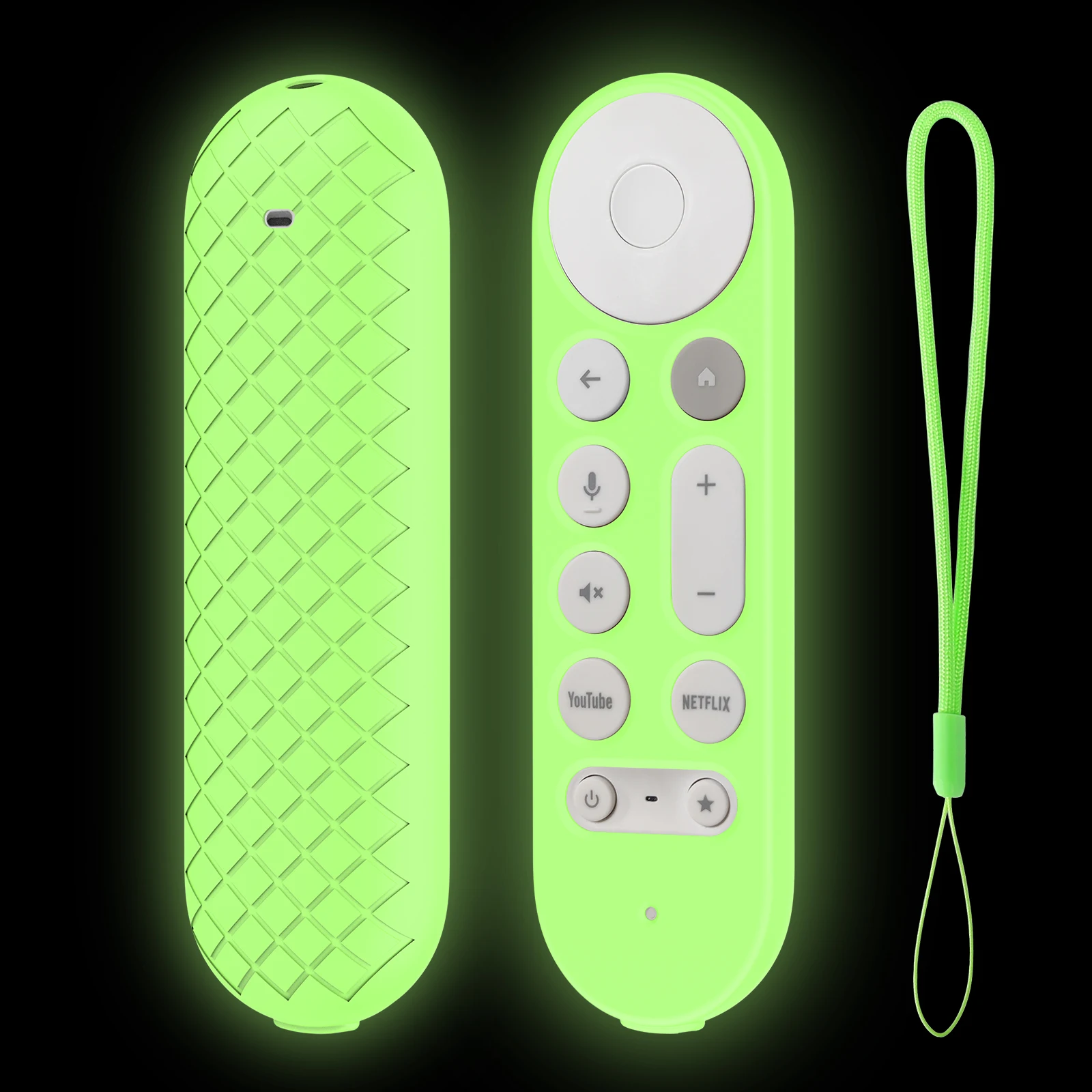 Silicone Remote Controller Protective Cover For Google TV Streamer 4K TV for Google GY3LE Remote Controller Case Protector