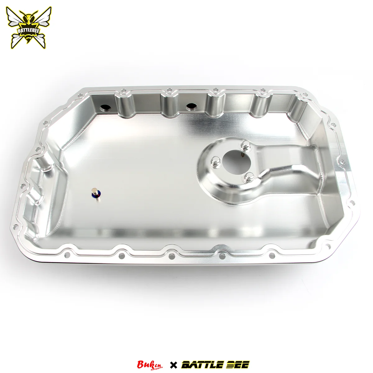 BATTLEBEE CNC Aluminum Alloy Engine Car Modification Oil Pan For Volkswagen Audi EA837 Oil Sum Pan