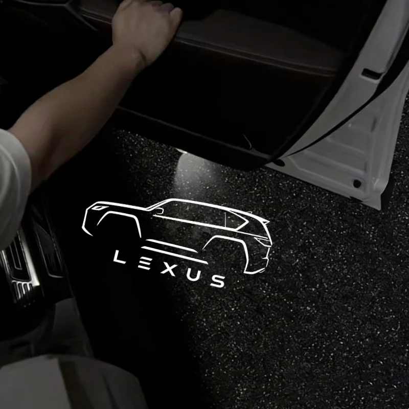렉서스 ES LS IS IF LX RX GS GX HS LM LC LF RZ RC 차량용 LED 도어 고스트 섀도우 램프 로고 프로젝터 웰컴 라이트 자동차 액세서리