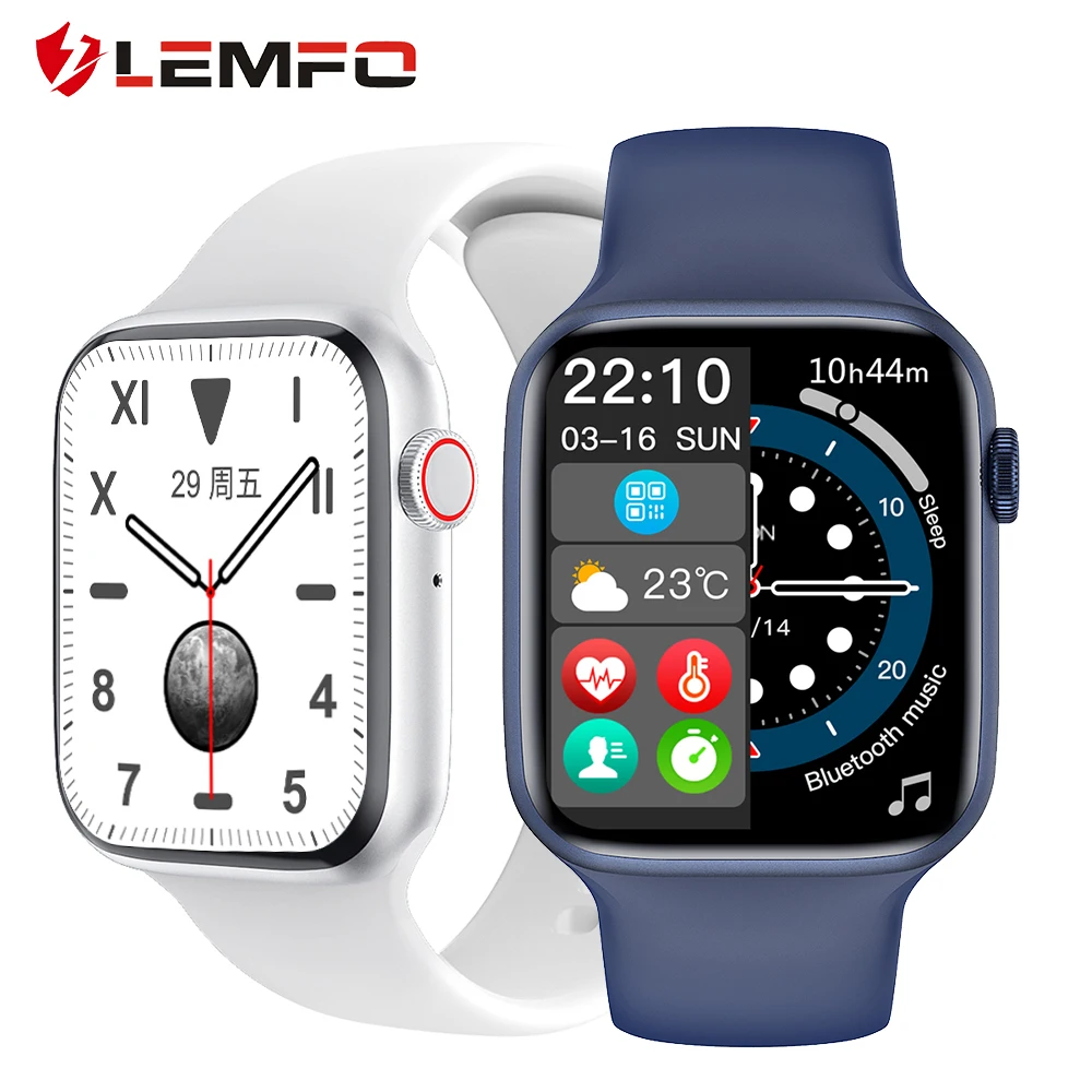Смарт-часы LEMFO DT100 Plus для мужчин и женщин умные часы с поддержкой Bluetooth вызова