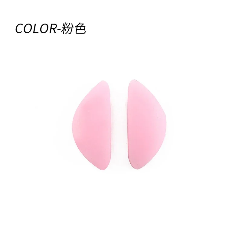 10 Pairs Half-moon Shape Silicone Glasses Eyeglasses Nose Pads Optical Frame Repair Accessory Part Insert Glasses Nose Pads glasses nose pads