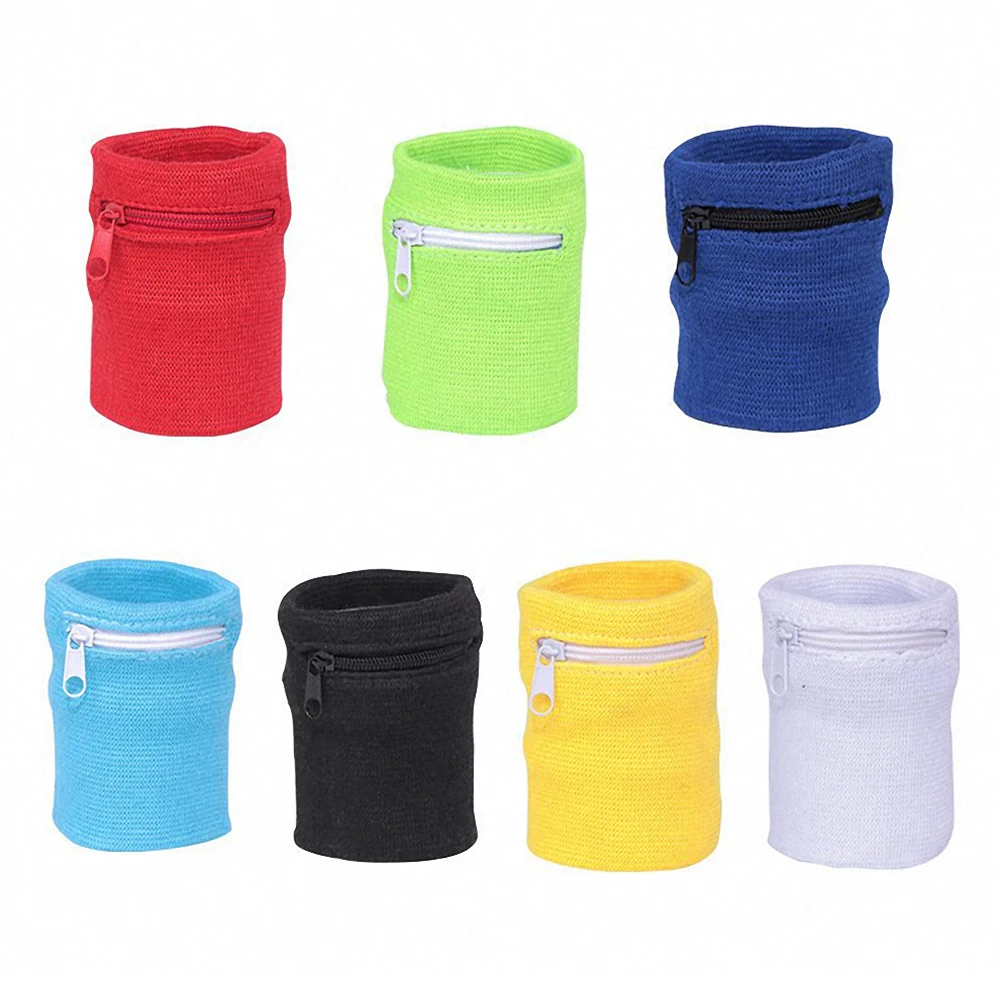 Wrist Sweat Wristbands And Wallet Pouch 1Pcs Sport Wristband