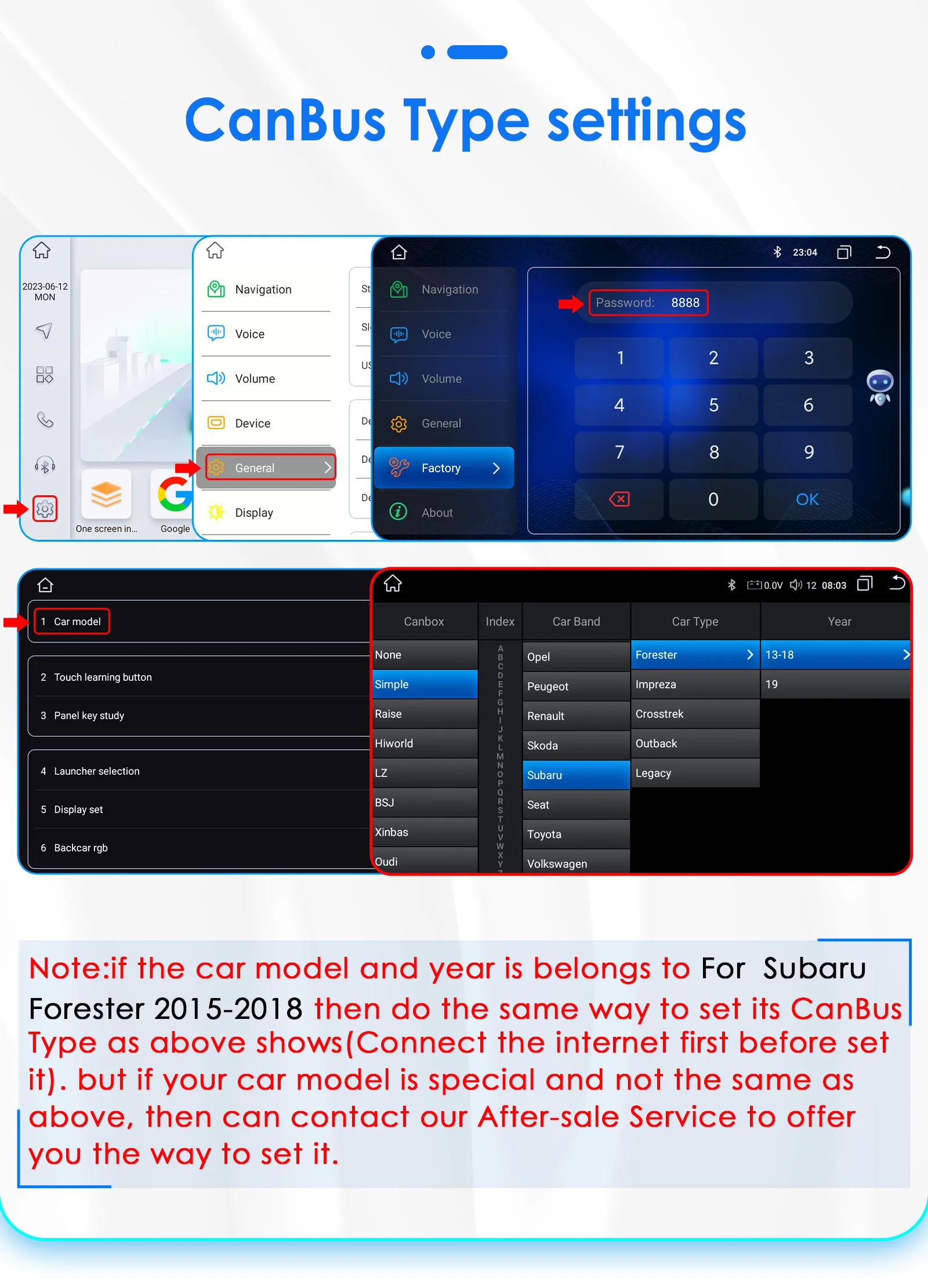 2din Auto Android Radio for Subaru Impreza WRX STI Forester 2016 XV Crosstek 2018 Car Radio Multimedia Video Player GPS Audio