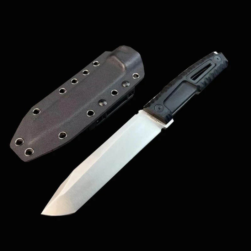 ER Outdoor High hardness straight knife fixed blade EDC  multi-purpose camping cutter and survival knife 5