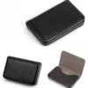 1pc PU Leather Business Card Holder With Magnetic Buckle Slim Pocket Name Card Holder Large Capacity Portable Credit Card Case 5