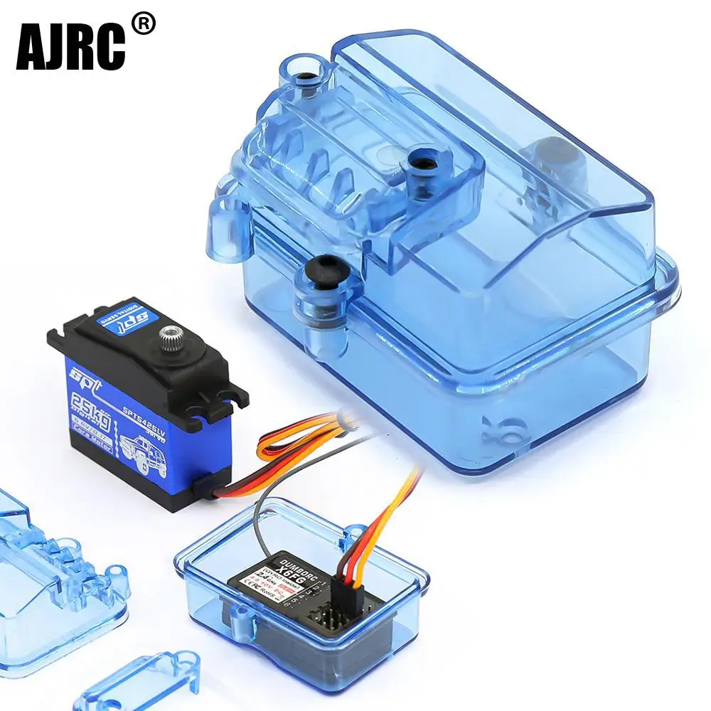 

Waterproof Receiver Box For Rc Car Remote Control Car Model Ship For Rc Crawler Axial Scx10 90046 Trax Trx4 Yikong Hsp D90 D110