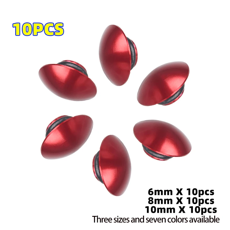 Motorcycle Accessories Universal hexagon socket head cap M6 M8 M10 for Suzuki Yamaha Kawasaki Honda Aluminum alloy anti-rust dust cap