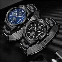 

Fashion Men Round Sub Dial Calendar Display Luminous Analog Quartz Wrist Watch