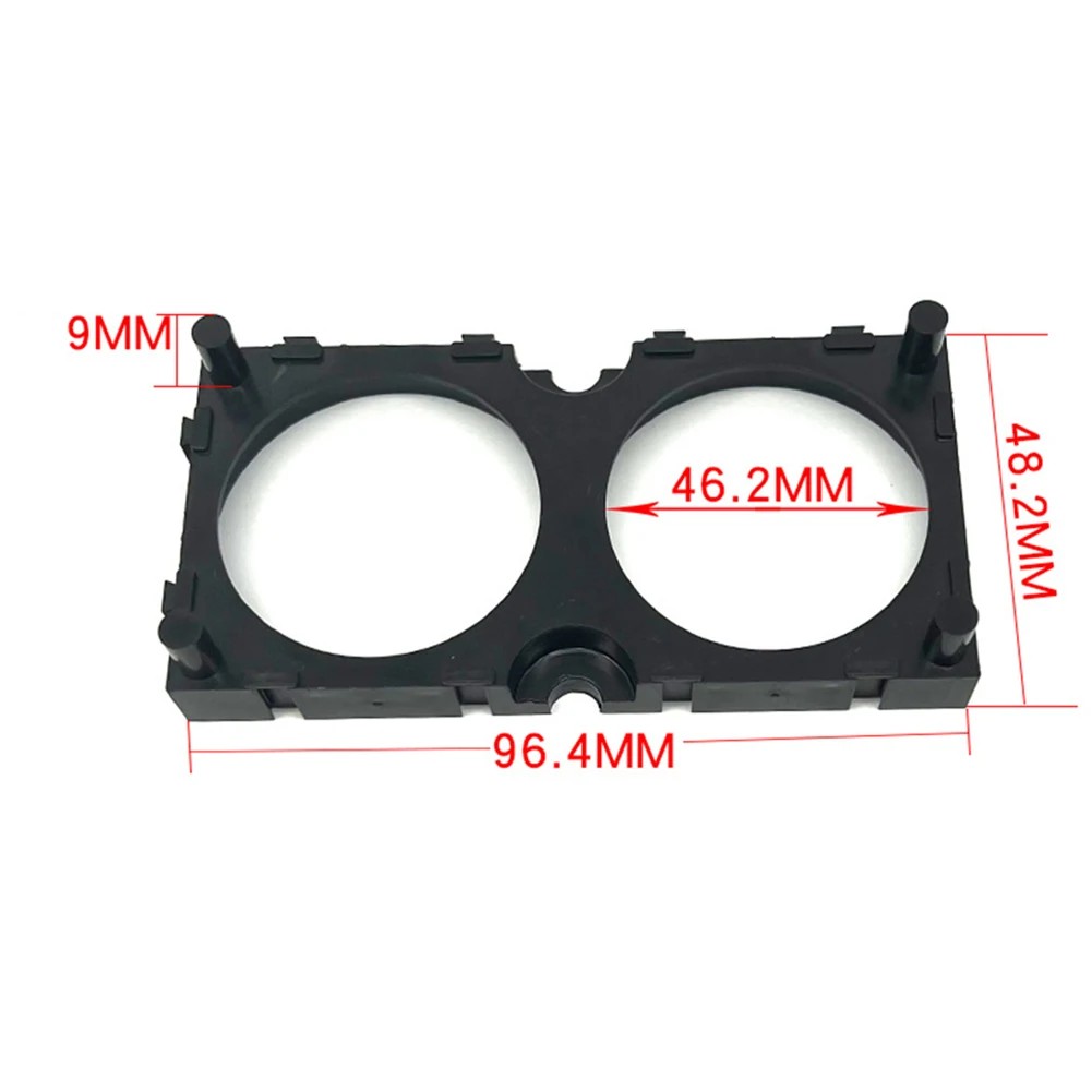 

Frame Bracket Battery Holder 46160 4pcs 96.4x48.2mm ABS+PC Material Plastic Power Tools Double DIY Battery Packs