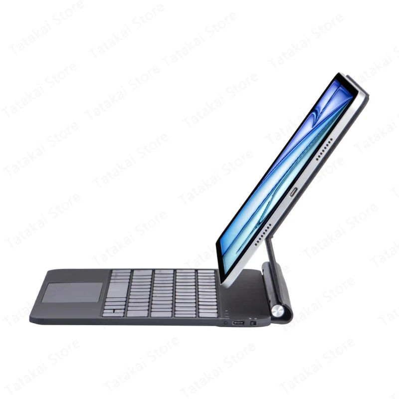 Magic Keyboard Backlit for iPad Air 11 Case 2024 Air 6 11 inch Multi-touch Trackpad for iPad Air 6th Generation Keyboard Case