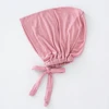 82 couleurs cravate dos sous-embouts mode femmes intérieur Hijab casquette musulmane Bonnet plaine islamique coton Spandex Jersey DEW sous-écharpe