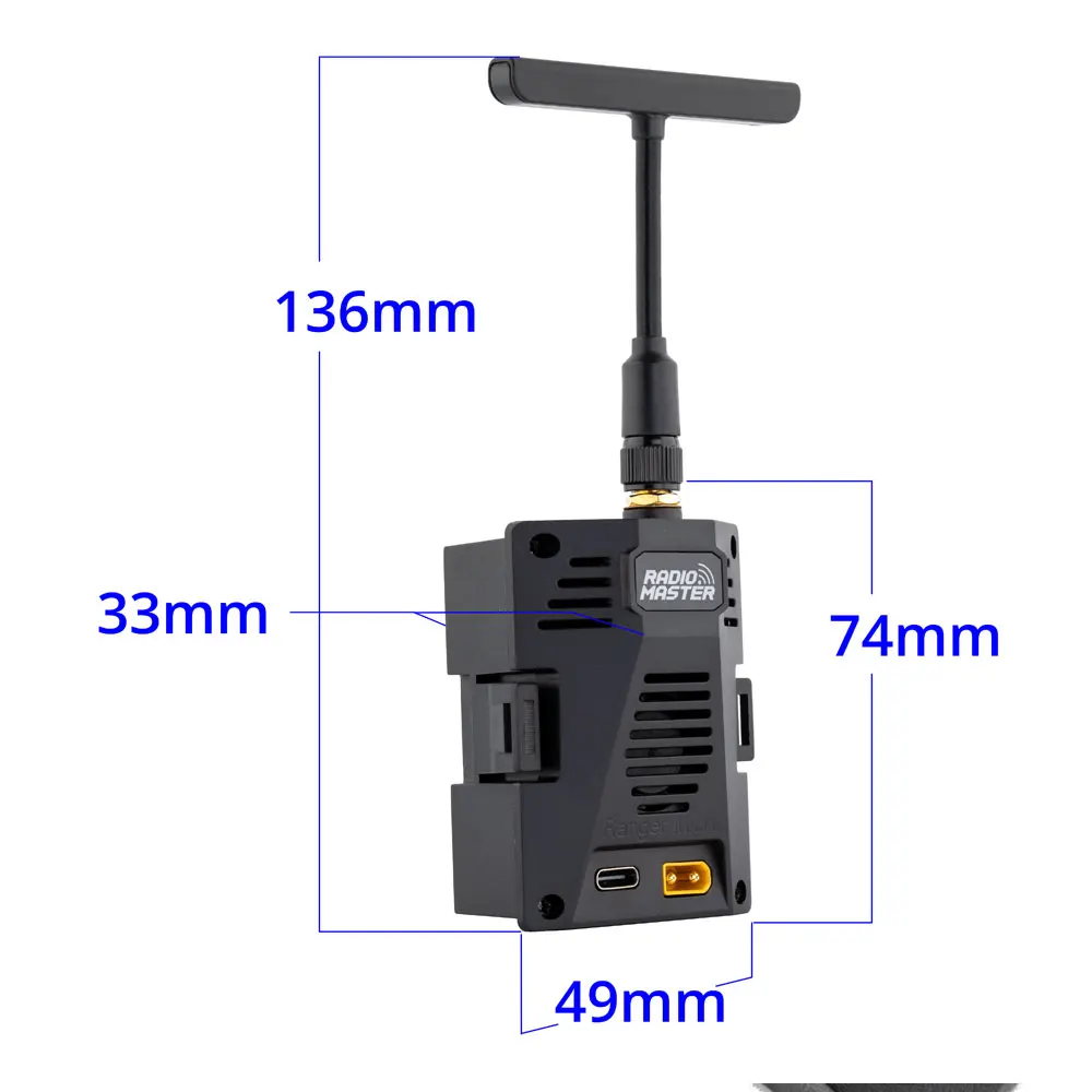 RadioMaster ELRS Ranger Micro 2.4GHz Module Combo Set FCC