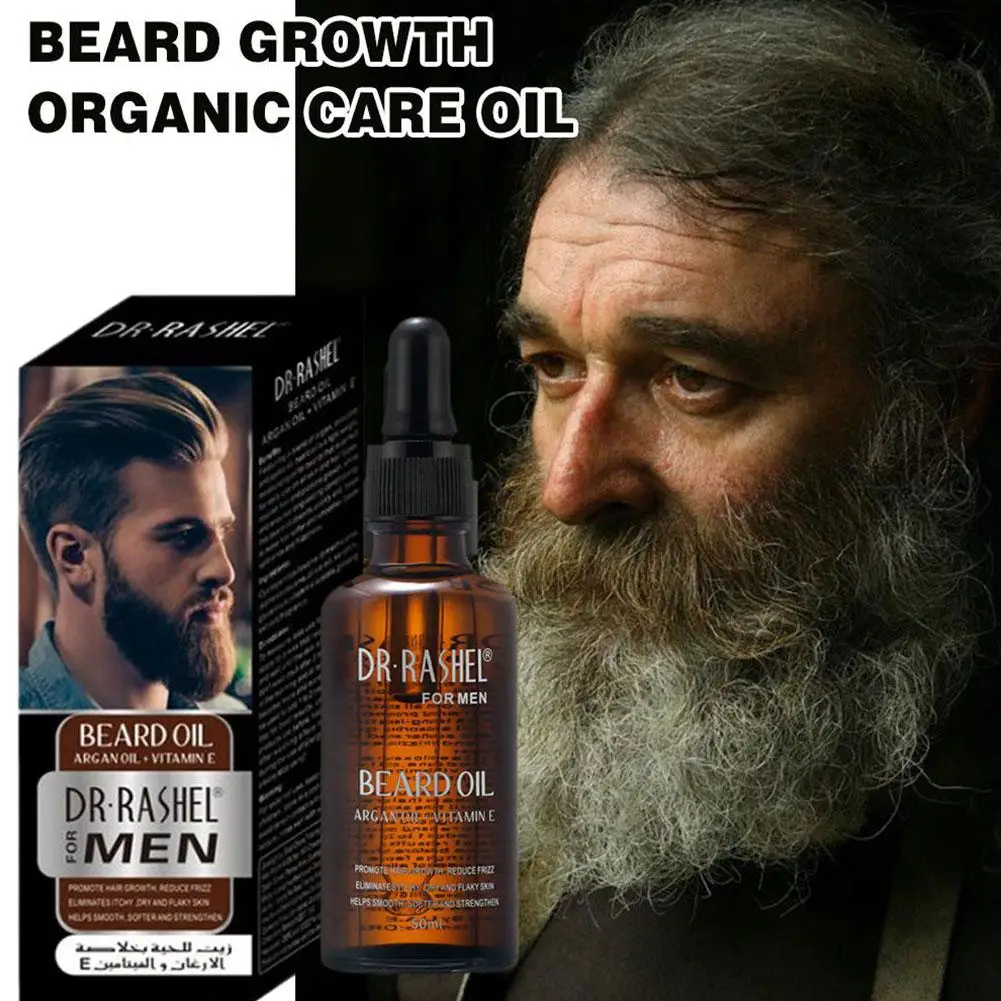 Beard Oil For Men Beard Growth Enhancer Essence Oil Leave-in Conditioner Restore Natural Moisture Beard Beauty Products 30ml beard growth roller set beard growth kit men s beard growth essence nourishing enhancer beard oil spray beard care