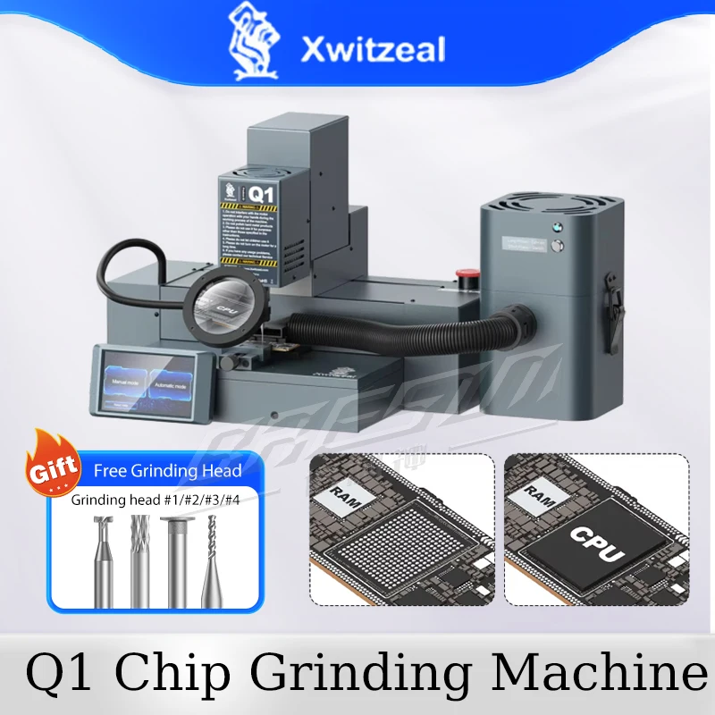 Xwitzeal Q1 Fully Automatic CNC Mobile Phone IC Chip Grinding