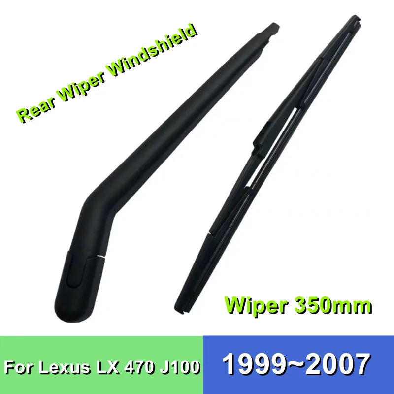

Rear Wiper Blade For Lexus LX 470 J100 14"/350mm Car Windshield Windscreen Rubber 1999 2000 2001 2002 2003 2004 2005 2006 2007