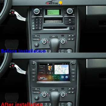 CHSTEK Carplay Radio de coche para Volvo XC90 2004-2014 Android Auto reproductor Multimedia Autoradio Navi WIFI 4G GPS BT RDS OEM unidad principal 1