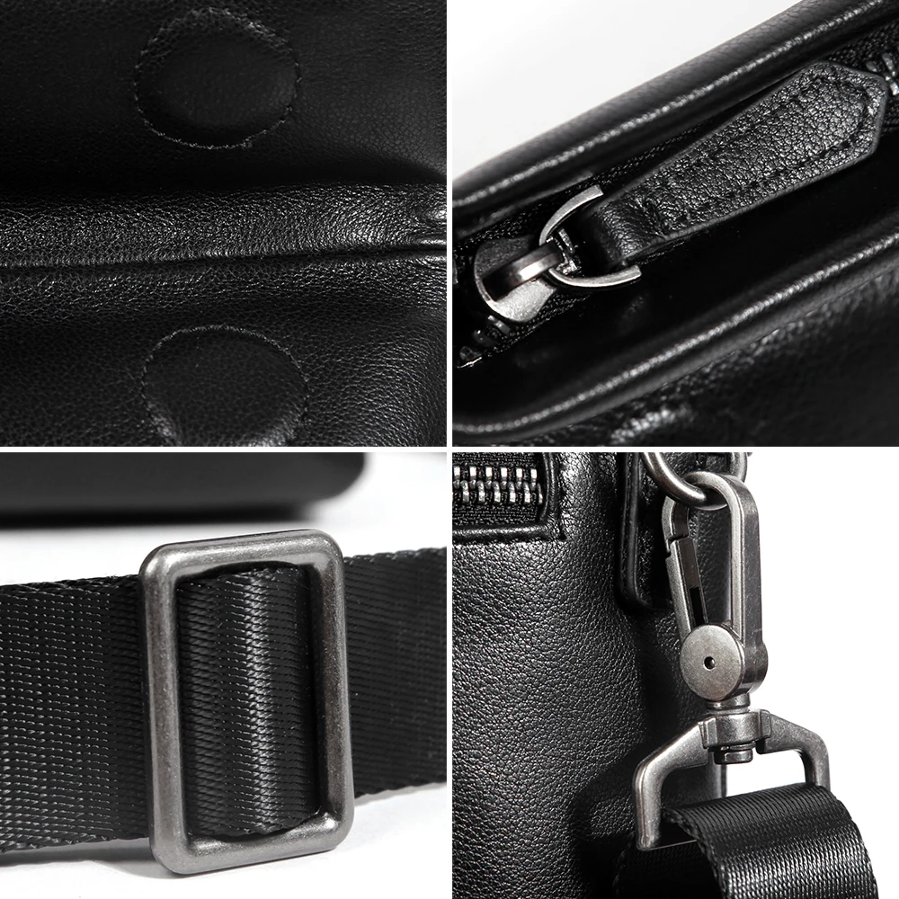 MVA Men Bag Casual Bolsas Bolsa De Ombro Masculina Sac Bandoulière Homme Genuine Leather Men Shoulder Bags with Free Shipping