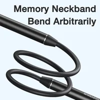 Wireless Headphones 180 Hour Endurance Bluetooth Bass Headset with Mic Stereo Neckband Earphones Sport Auriculares For TF Card - Image 4