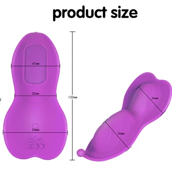 Bluetooth Butterfly Wearable Dildo Vibrator For Women Wireless APP Remote Control Vibrating Panties Sex Toys For Couple 6