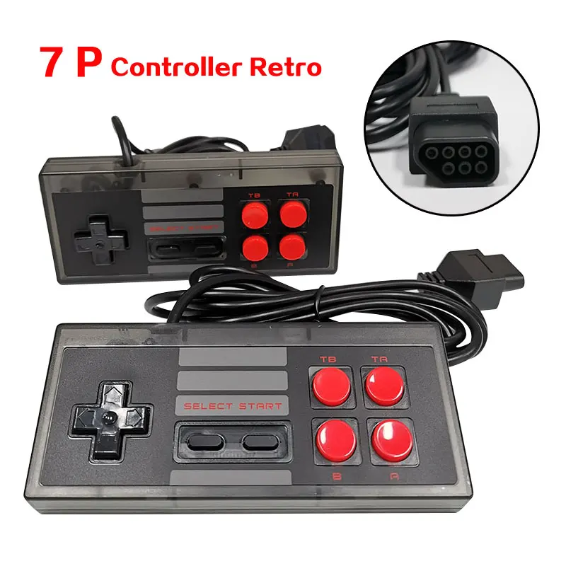 Controller Per Game Pad 7P Per Nes Game Console Game 8-Bit Retro Game Nes Handle