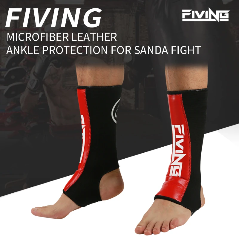 MMA Boxing Shin Guards Ankle Support 1 Pair Men Women Kickboxing Equipment Karate Protectors Sanda Muay Thai Legging Shin Guard Pads Soccer Shin Guards Kickboxing Leg Guards Kickboxing Shin Guards