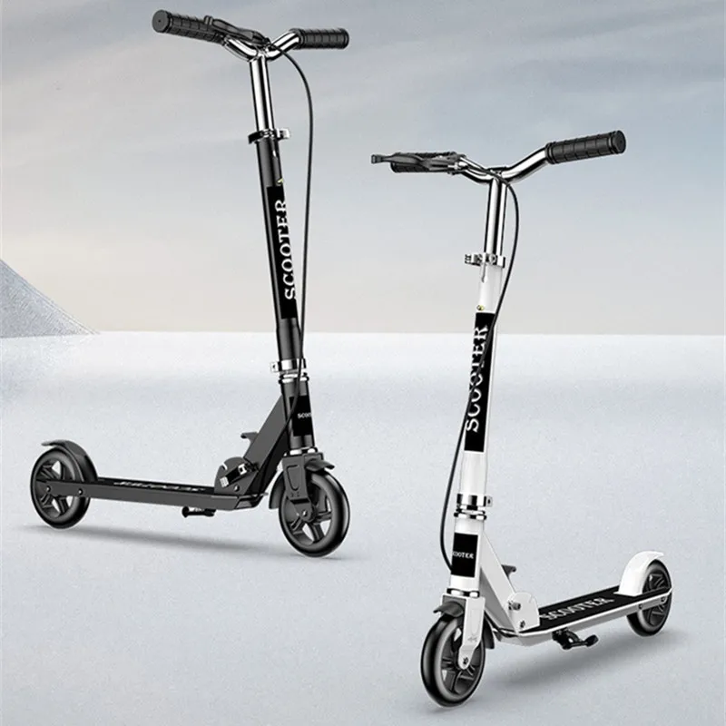 Adult/child Two Wheeled Scooter Foldable Portable Kick