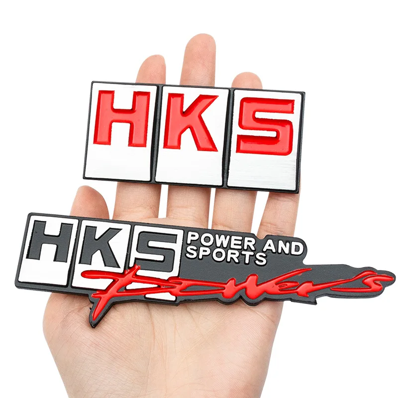 3D Металлическая Автомобильная наклейка HKS мощный ядовитый знак эмблема значок