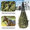 Haylage Net Durable Horse Care Products Small Holed Hay Net Haynet Equipment Slow Feed Hay Feeder Net Bags For Horse 4
