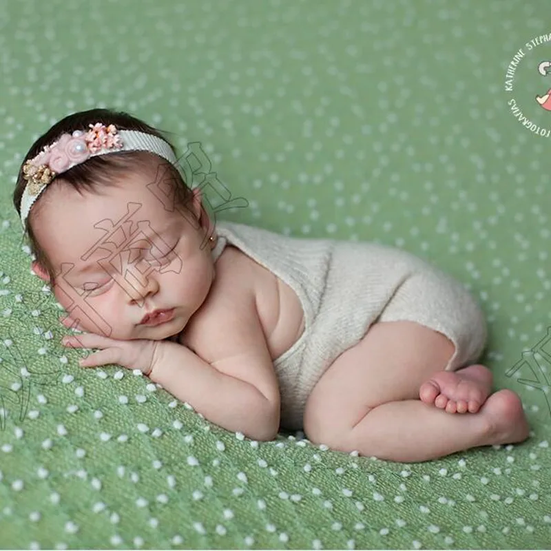 200*150cm Knit Bobble Wraps Mini Small Ball Wraps Newborn Baby Photography Backdrops Background Newborn Fotografia Blanket Props