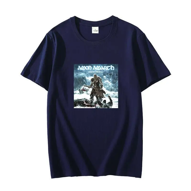 

Summer Harajuku graphic t shirts Amon Amarth Jomsviking Children Of Bodom oversize cotton T-shirt O-neck T-shirt Men's clothing