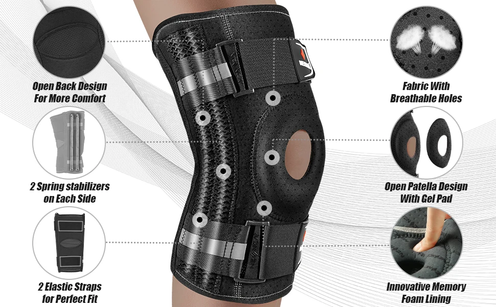 Active Knee Support Brace for Arthritis & Meniscus Relief